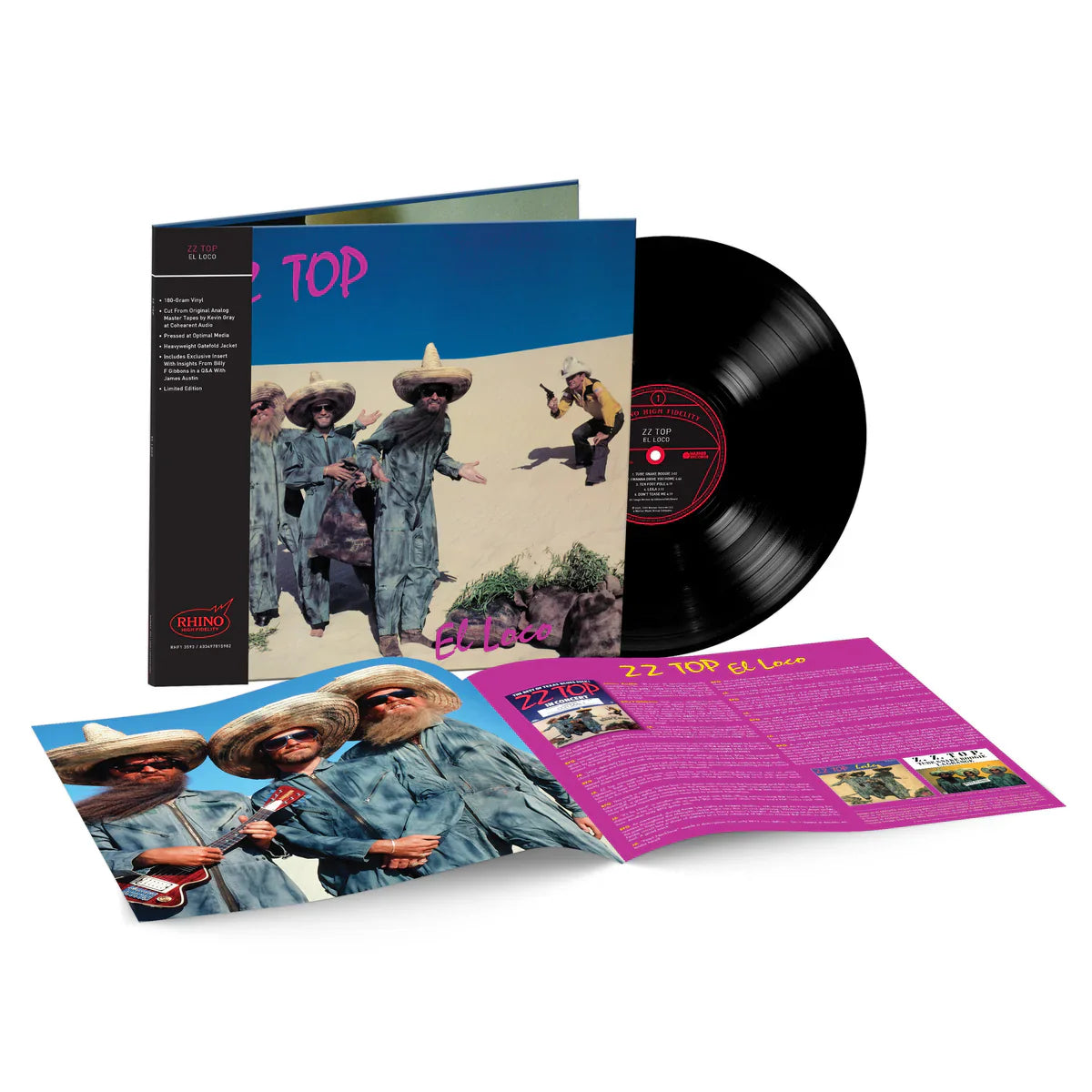 ZZ Top - El Loco - Rhino Hi-Fi LP [ Record ]