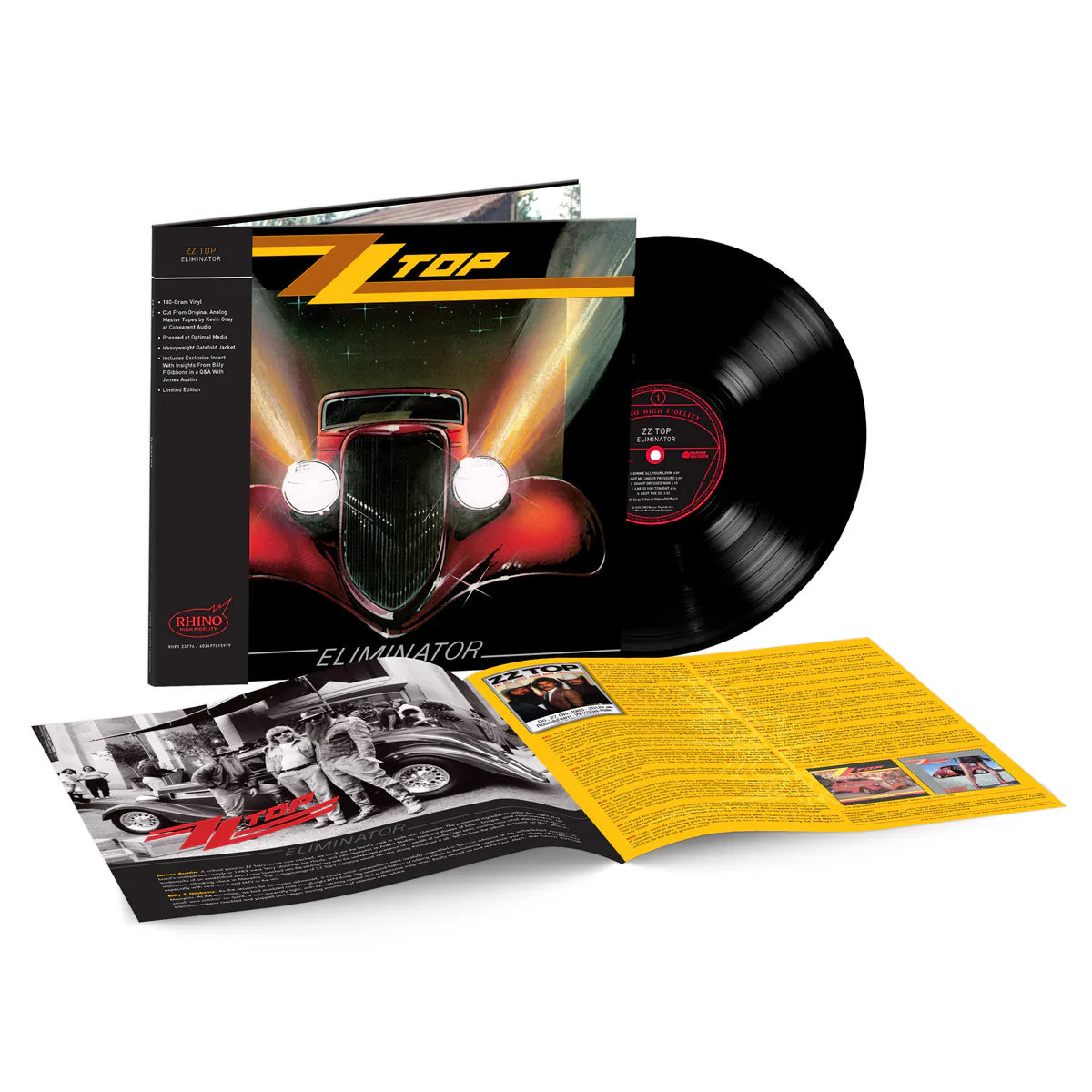 ZZ Top - Eliminator - Rhino Hi-Fi LP [ Record ]