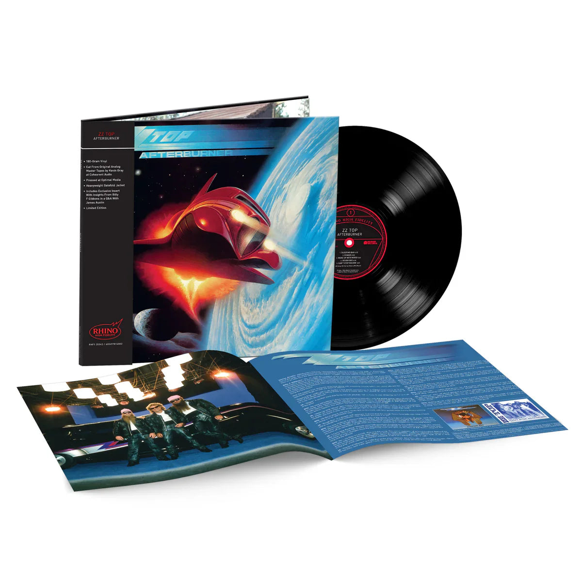 ZZ Top - Afterburner - Rhino Hi-Fi LP [ Record ]