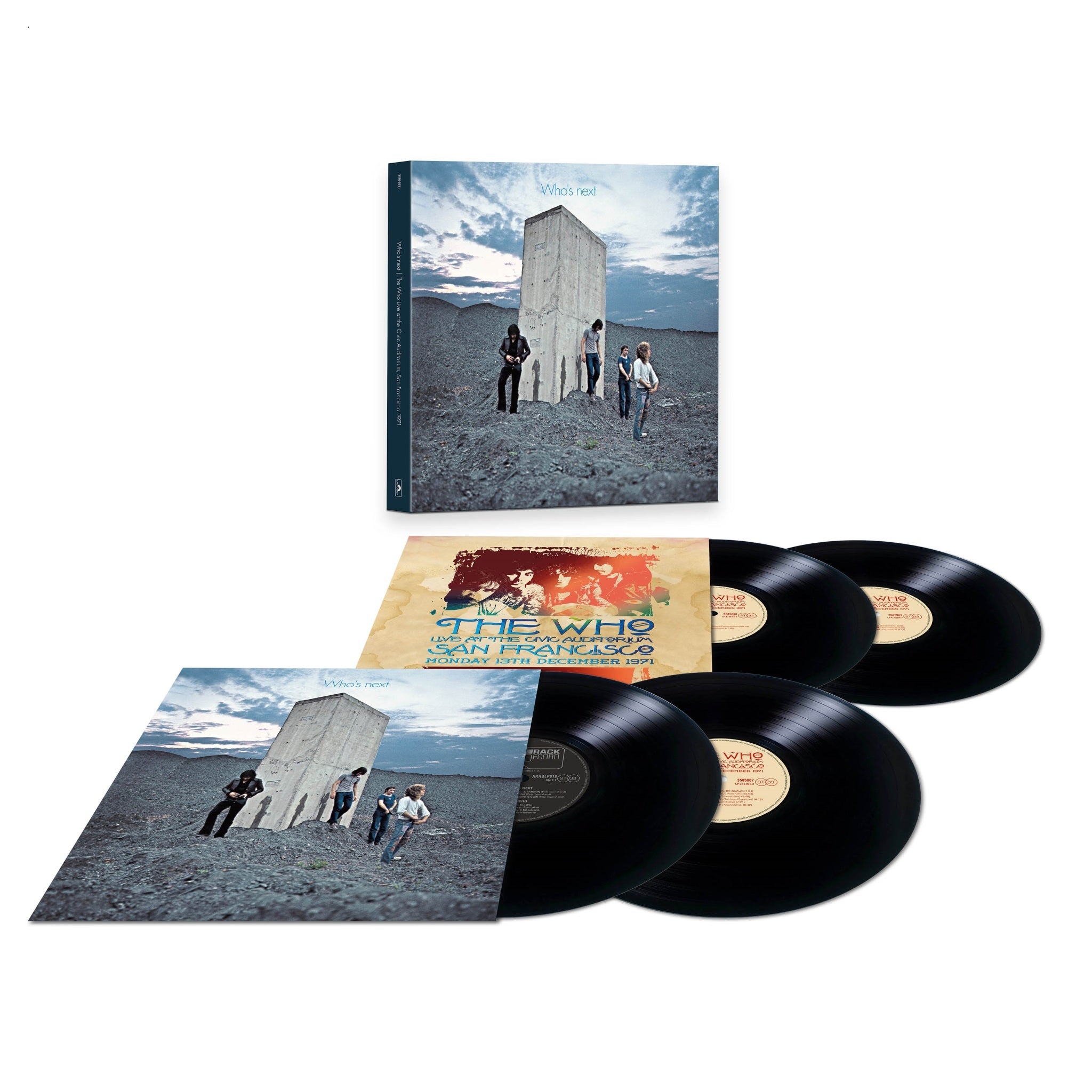 The Who - Who's Next / San Francisco 1971 - 4x LP Box Set [ Record ]