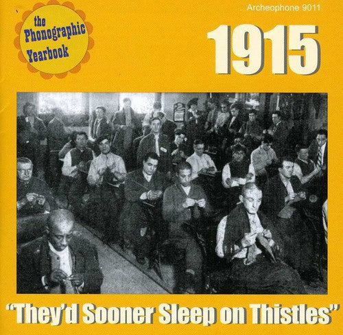Various Artists: They'd Sooner Sleep on Thistles / Various { CD }