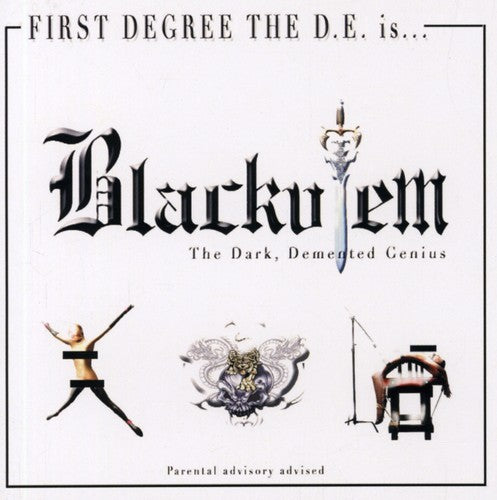 First Degree the D.E.: Blackulem, The Dark Demented Genius { CD }