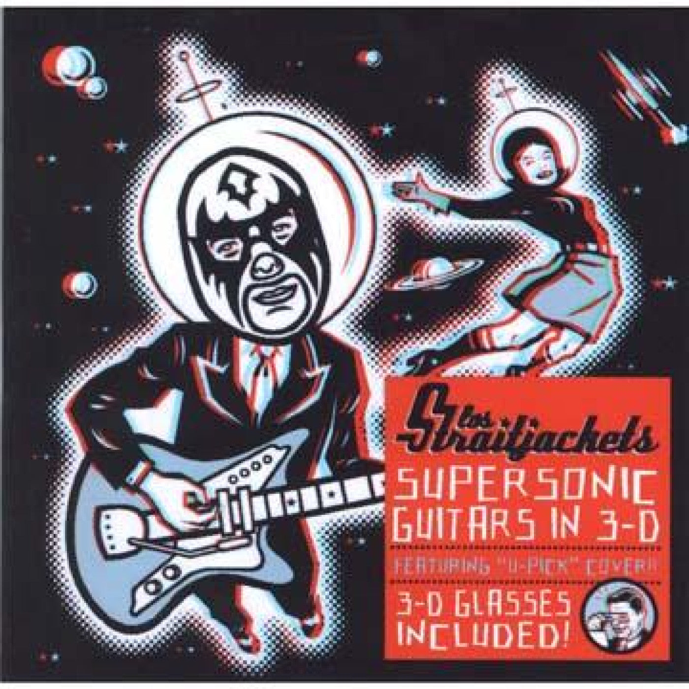 Los Straitjackets - Supersonic Guitars in 3-D - LP [ Record ]