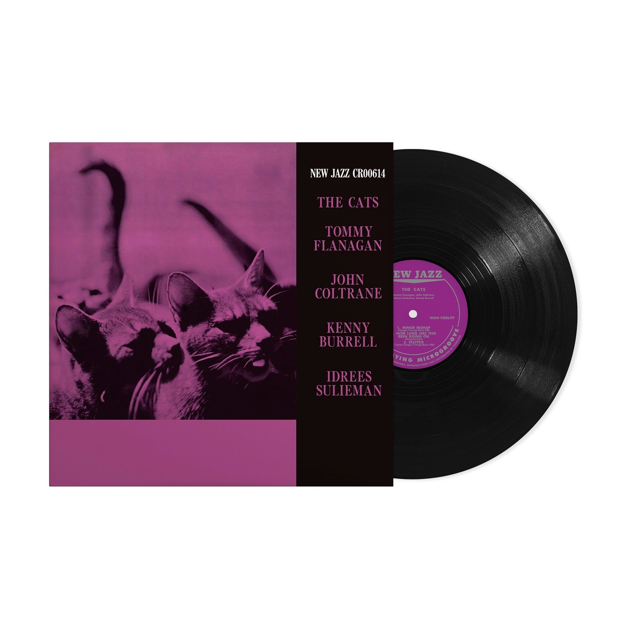 The Cats - Tommy Flanagan, John Coltrane, Kenny Burrell & Idrees Sulieman - The Cats - OJC LP [ Record ]