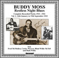 Buddy Moss: Restless Night Blues: Complete Recorded Works 1933-1941 Volume 1 - COMPACT DISCS
