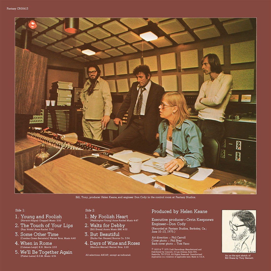 Tony Bennett & Bill Evans - The Tony Bennett Bill Evans Album - OJC LP [ Record ]