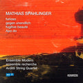 Arditti Quartet: Music of Mathias Spahlinger - COMPACT DISCS