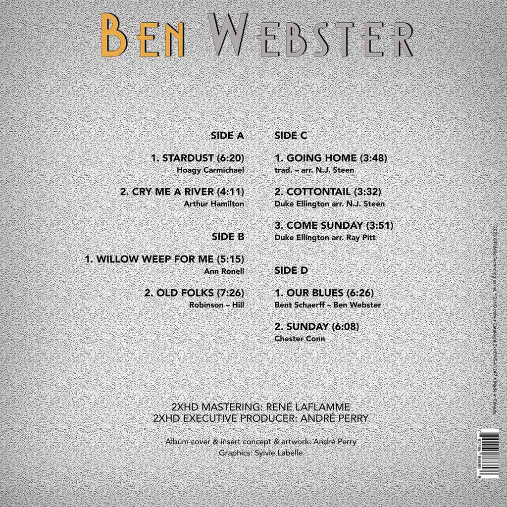 Ben Webster - Stardust - 2xHD LP [ Record ]
