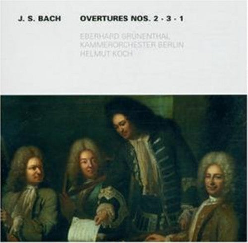 J.S. Bach: Overtures 1-3 { CD }