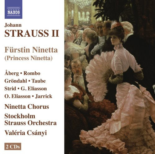 Strauss, J.II / Aberg / Stockholm Strauss Orch: Furstin Ninetta { CD }