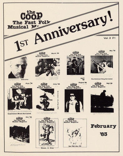 Fast Folk Musical Magazine: Fast Folk Musical Magazine (1) First An 2 / Various - COMPACT DISCS