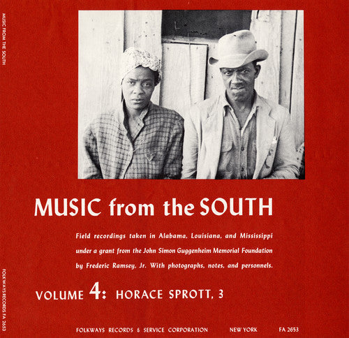 Horace Sprott: Music from the South Vol. 4: Horace Sprott 3 - COMPACT DISCS