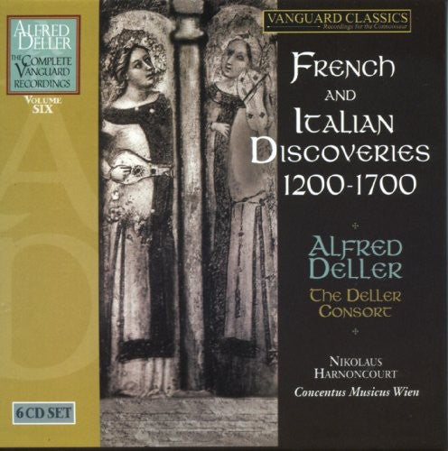 Alfred Deller: French & Italian Discoveries 1200-1700: 7 - COMPACT DISCS