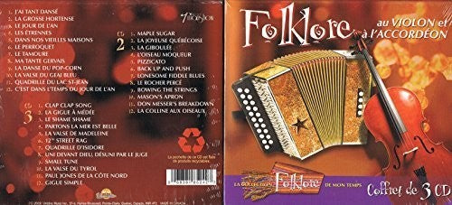 Folklore De Mon Temp: Folklore Tout en Violon Et Acc { CD }