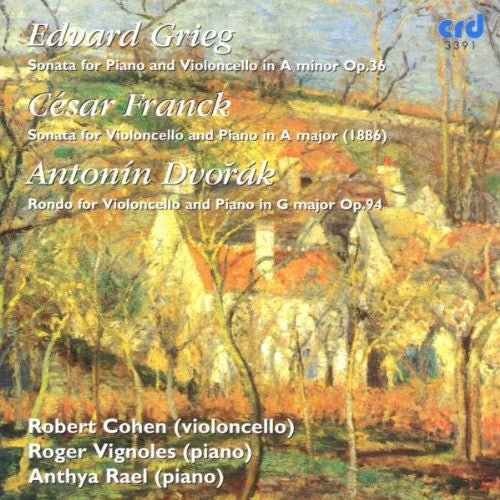 Robert Cohen: Rondo for Violoncello & Piano in G Major Op 94 - COMPACT DISCS