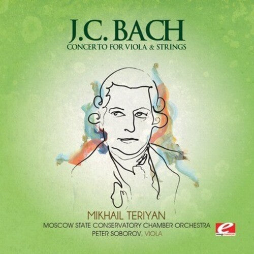 J.C. Bach: Concerto for Viola & Strings { CD }
