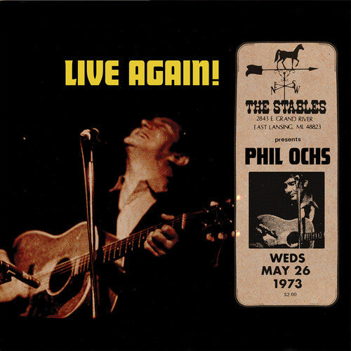 Phil Ochs: Live Again { CD }