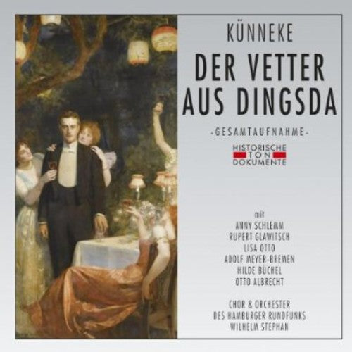 E. Kuenneke: Der Vetter Aus Dingsda { CD }