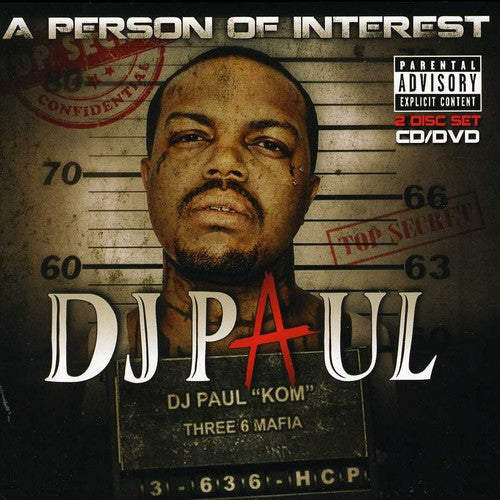 DJ Paul: Person of Interest { CD }