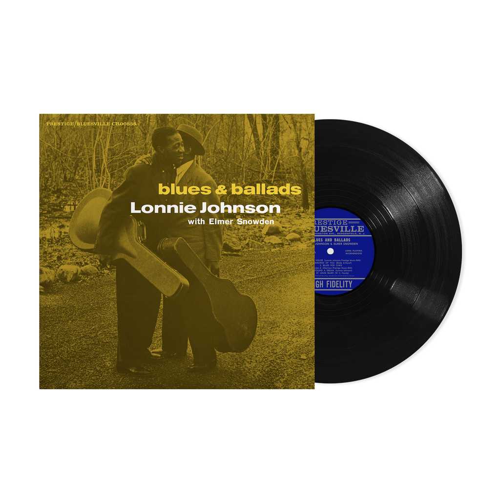 Lonnie Johnson - Blues & Ballads - Bluesville Acoustic Sound Series LP [ Record ]
