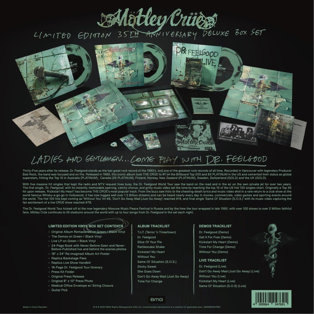 Mötley Crüe - Dr. Feelgood (Deluxe 35th Anniversary) - LP Box Set [ Record ]