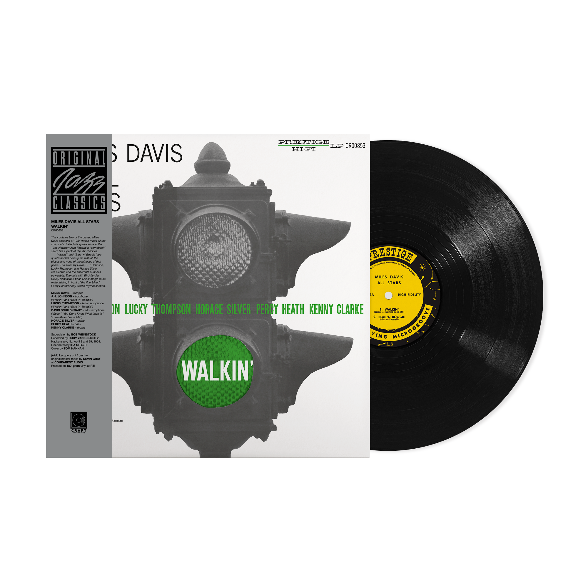 Miles Davis - Walkin' - OJC LP [ Record ]