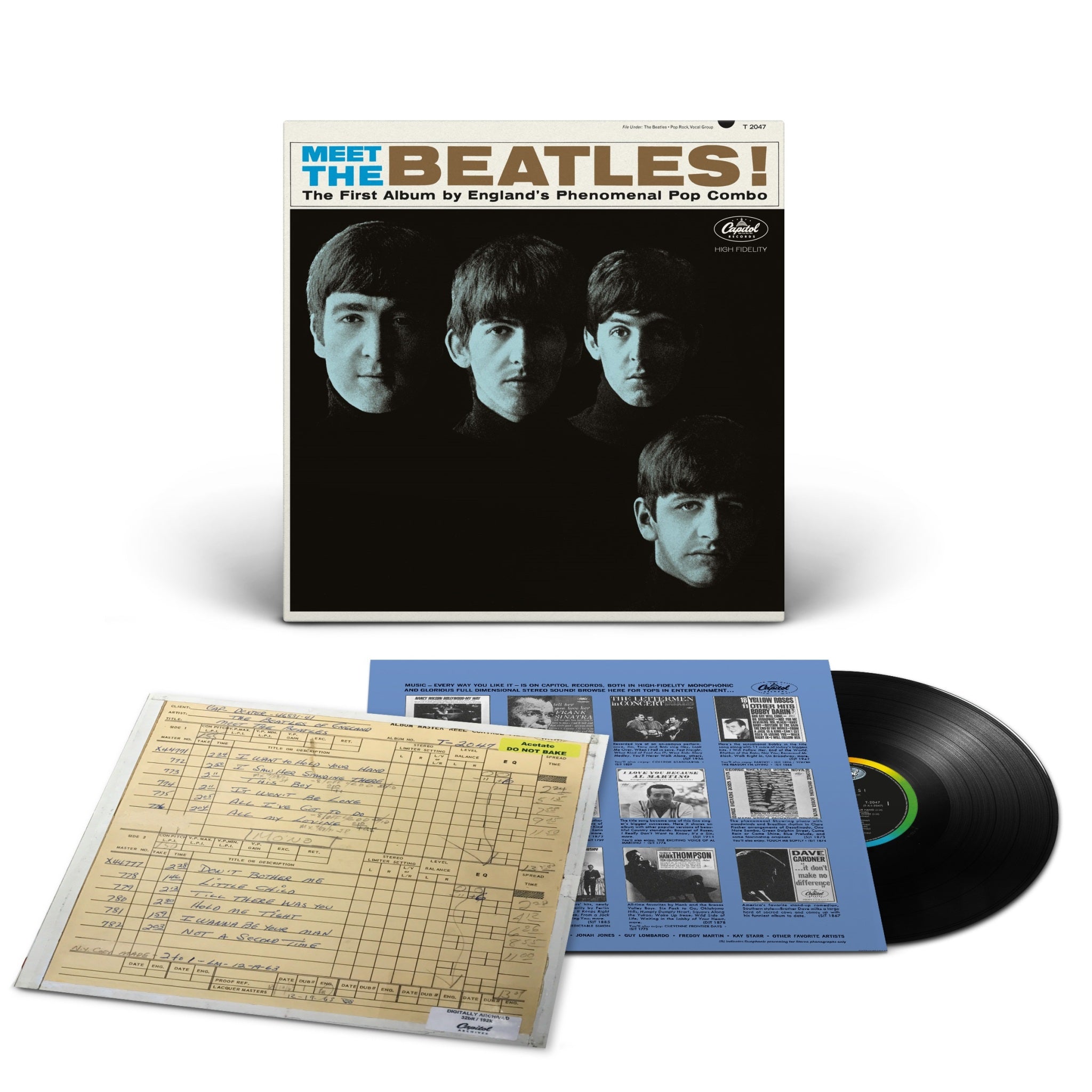 The Beatles - Meet the Beatles! (In Mono) - LP [ Record ]