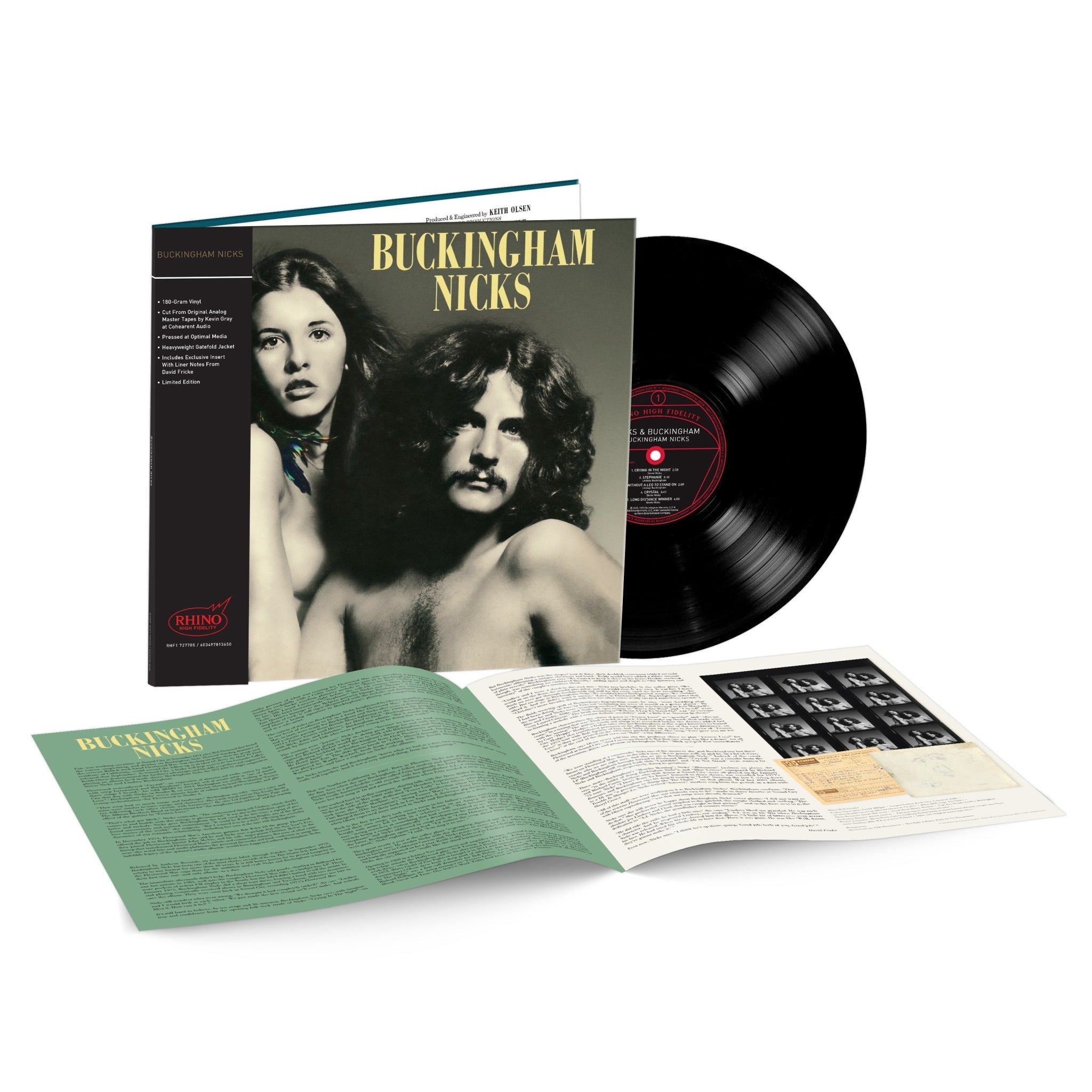 Buckingham Nicks - Buckingham Nicks - Rhino Hi-Fi LP [ Record ]