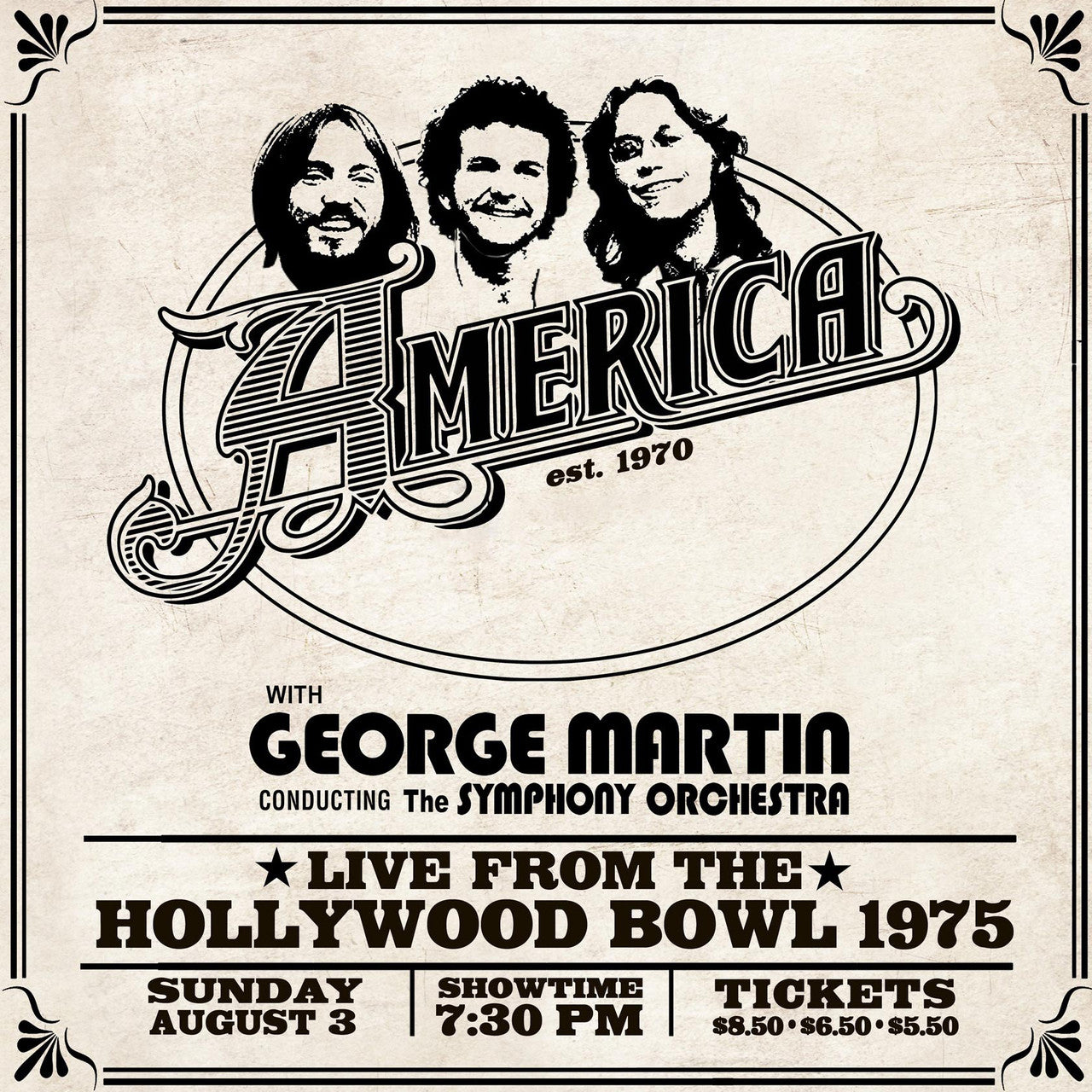America - Live from the Hollywood Bowl 1975 - LP [ Record ]
