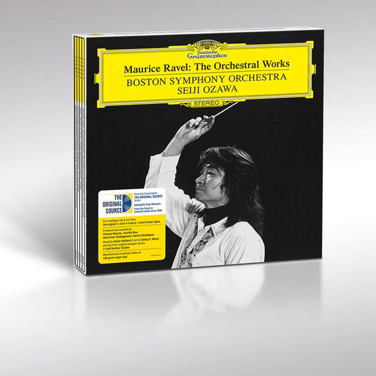 Seiji Ozawa & BSO - Ravel: The Orchestral Works - Original Source Series Boxed Set LP [ Record ]
