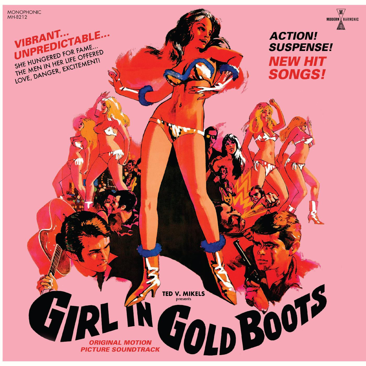 Girl In Gold Boots - Original Motion Picture Soundtrack - LP [ Record ]