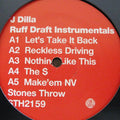 J Dilla - Ruff Draft Beats (Instrumentals) - LP [ Record ]