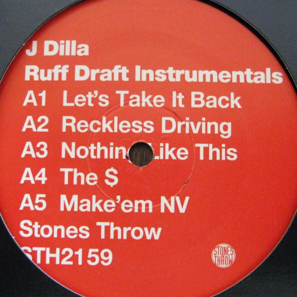 J Dilla - Ruff Draft Beats (Instrumentals) - LP [ Record ]