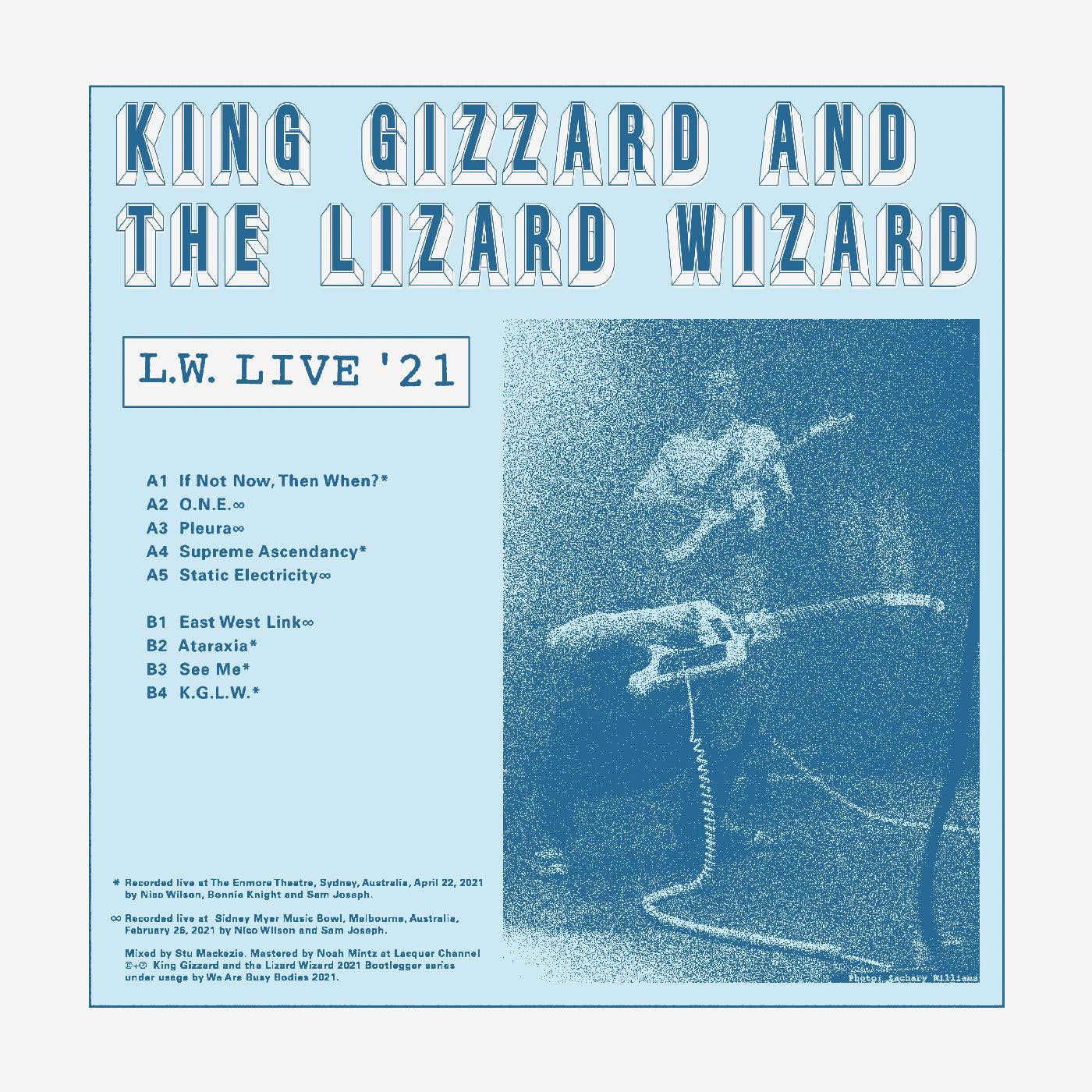 King Gizzard and the Lizard Wizard - L.w. Live In Australia  - LP [ Record ]