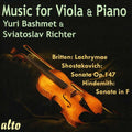 Yuri Bashmet & Sviatoslav Richter: Music for Viola & Piano - COMPACT DISCS