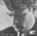 William Kapell: Kapell in Recital - COMPACT DISCS