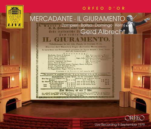S. Mercadante: Giuramento - COMPACT DISCS