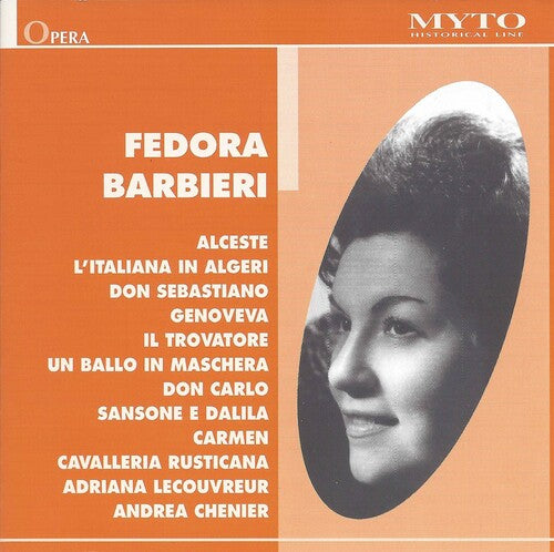 Fedora Barbieri: Recital { CD }