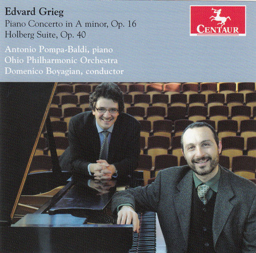 E. Grieg: Piano Concerto in A minor Op 16 / Holberg Suite Op - COMPACT DISCS