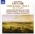 Adrian Butterfield: Violin Sonatas: Book 2 - Nos 1-5 & 8 - COMPACT DISCS