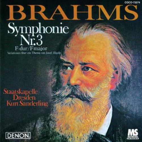 Kurt Sanderling: Brahms: Symphonie NR. 3/Haydn Variationen { CD }