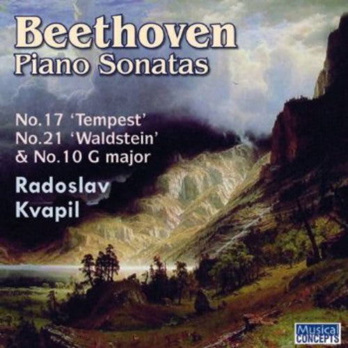 Radoslav Kvapil (Piano): Piano Sonatas Nos 10 17 & 21 { CD }