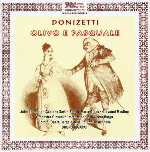Gaetano Donizetti: Olivo E Pasquale { CD }