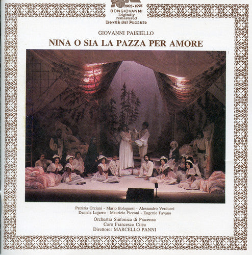 Giovanni Paisiello: Nina O Sia la Pazza Per Amore { CD }