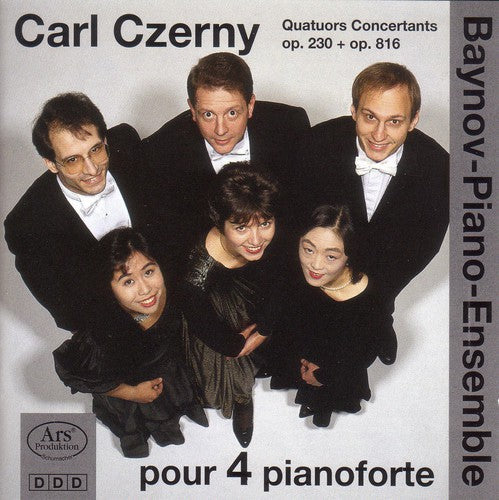 Czerny / Baynov: Carl Czerny Quatuors Concertants Op 230 & Op 816 { CD }