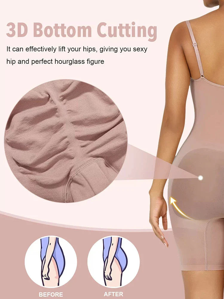 Tummy Control Bodysuit Butt Lifter Shapewear