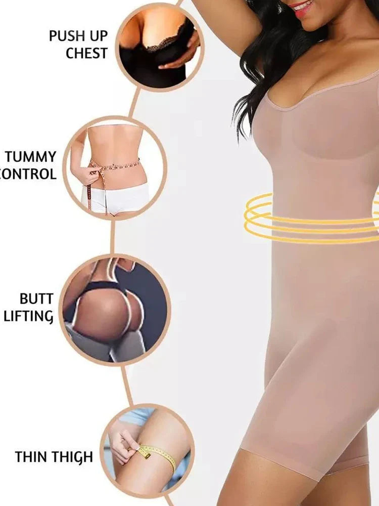Tummy Control Bodysuit Butt Lifter Shapewear
