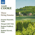 Cooke / Stanzeleit / Goff / Wallfisch: Three STR Sonatas { CD }