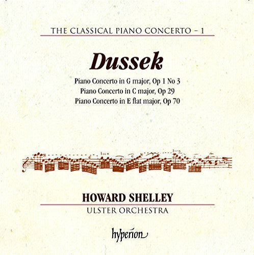 Dussek / Shelley / Ulster Orchestra: Classical Pno Con 1 { CD }