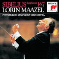 Sibelius / Maazel / Lorin: Symphonies Nos.1 & 7 { CD }